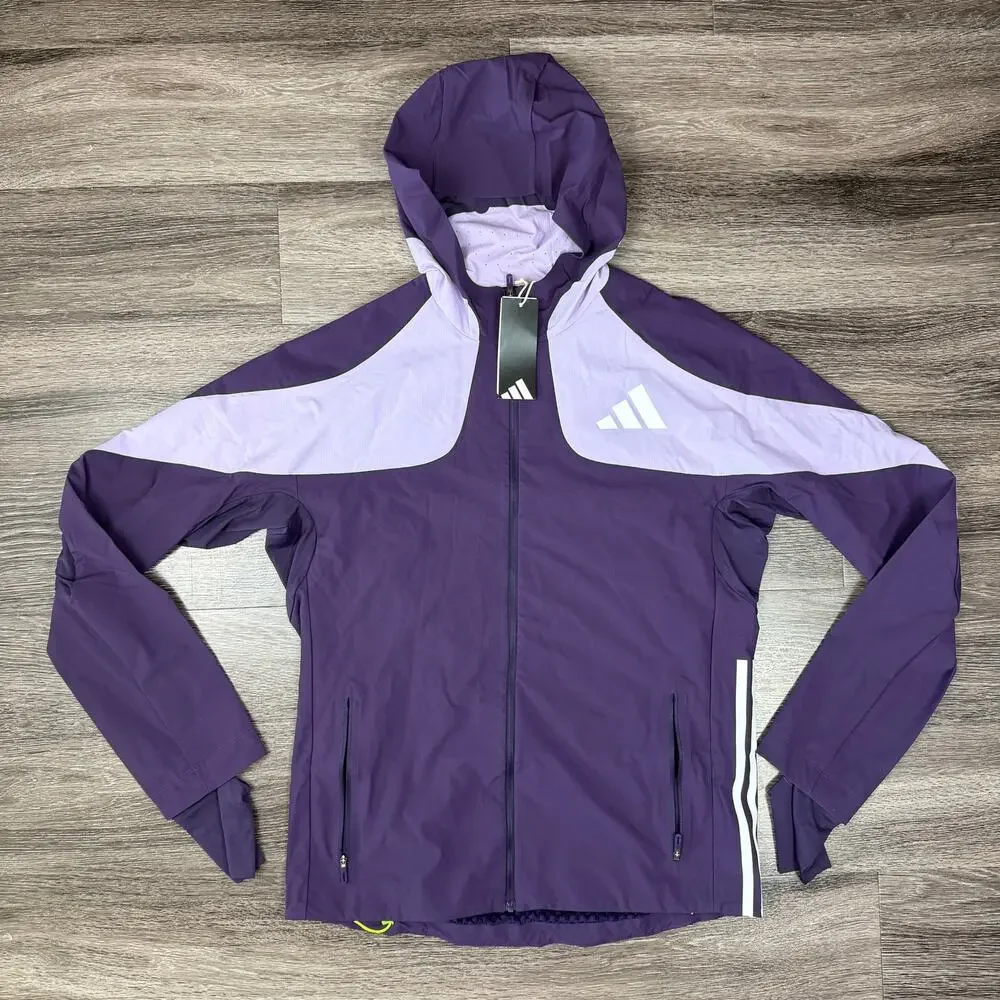 Adidas Pro Elite 2025 Track Jacket Purple JP3809 Men’s Size Medium Warm Up NEW